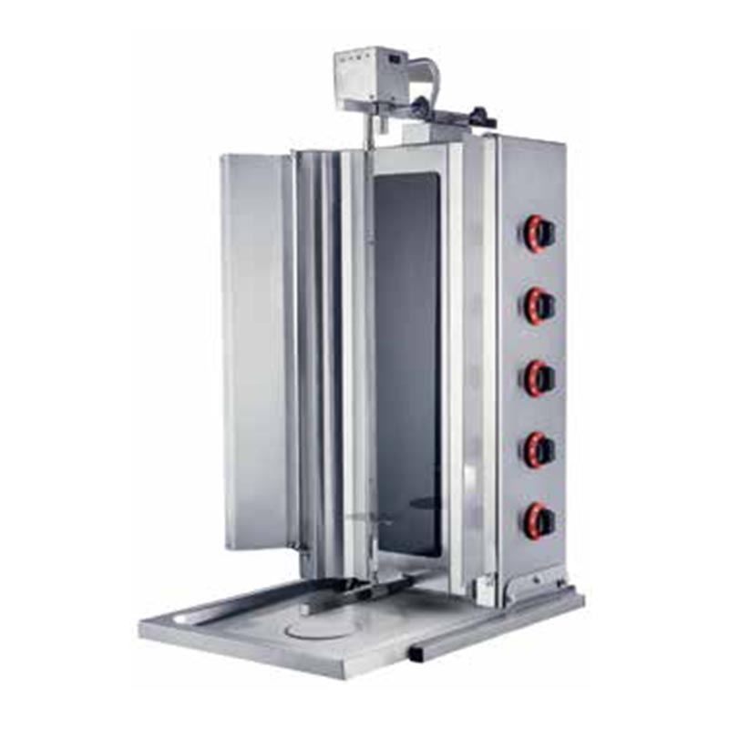 Karacasan Ustten Motorlu Elektrikli 5 Doner Ocagi Radyanli