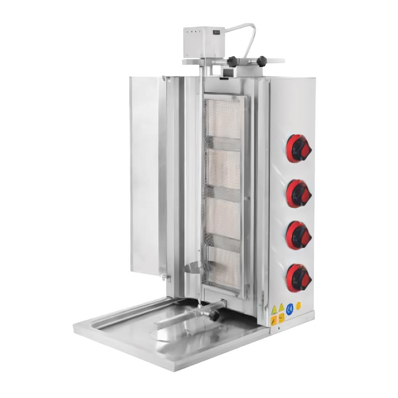 Karacasan Doner Ocagi Radyanli 4 Lpg Ustten Motorlu