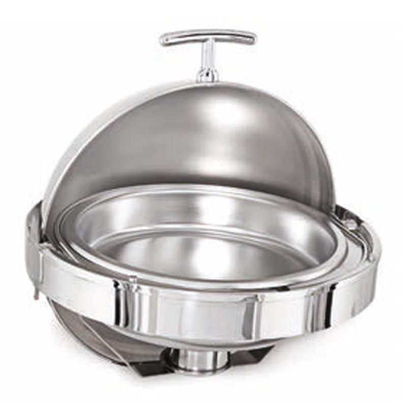 Kayalar Chafing Dish Elektrikli Roll Top Yuvarlak 180 Derece Acilir Ankastre