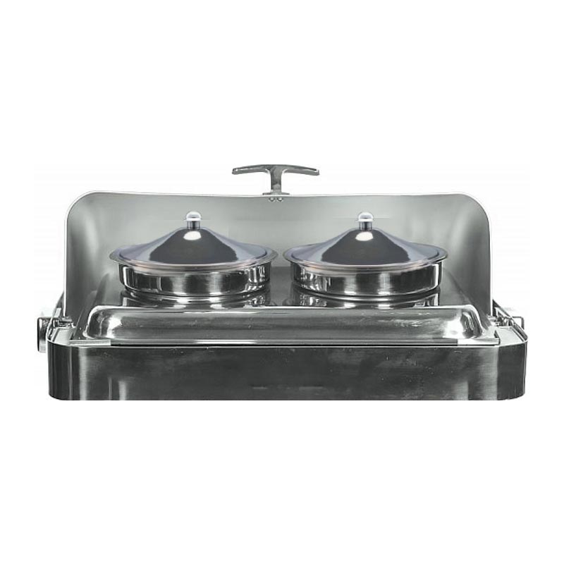 Kayalar Ankastre Chafing Dish Roll Derece TOP-180 Acilir Yuvarlak Elektrikli