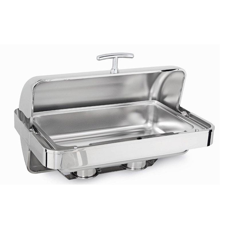 Kayalar Chafing Dish Elektrikli Corbalik Roll TOP-180 Derece Acilir Ankastre