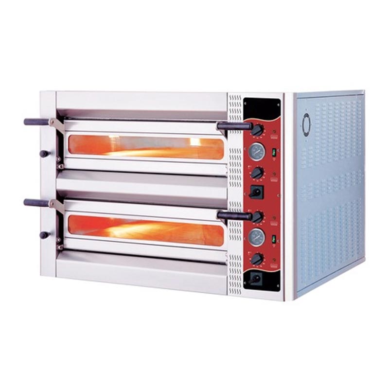 Kayalar X 6 6 Pizza Kapasiteli Cift Katli Analog Pizza Fırıni E6302wa 30 Cm Elektrikli