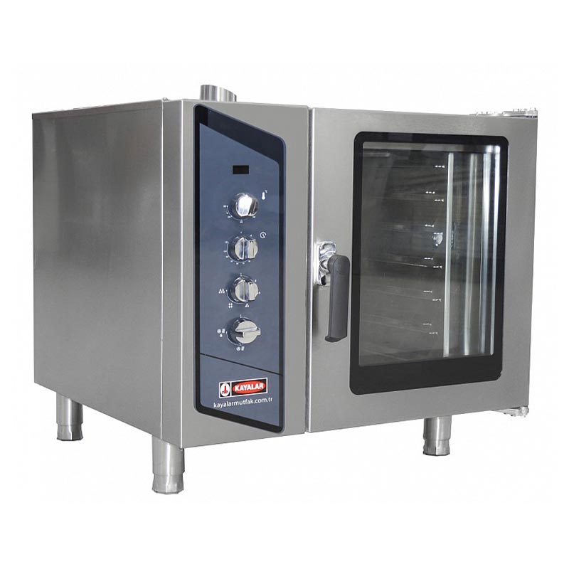 Kayalar Fırın 6 ADET-1 1 Gn Tepsi Kapasiteli 6e Mkf Konveksiyonlu Elektrikli