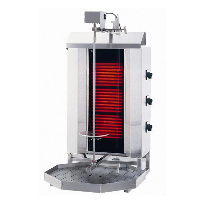 Kayalar Doner Ocagi Elektrikli 4 Radyanli Ustten Motorlu