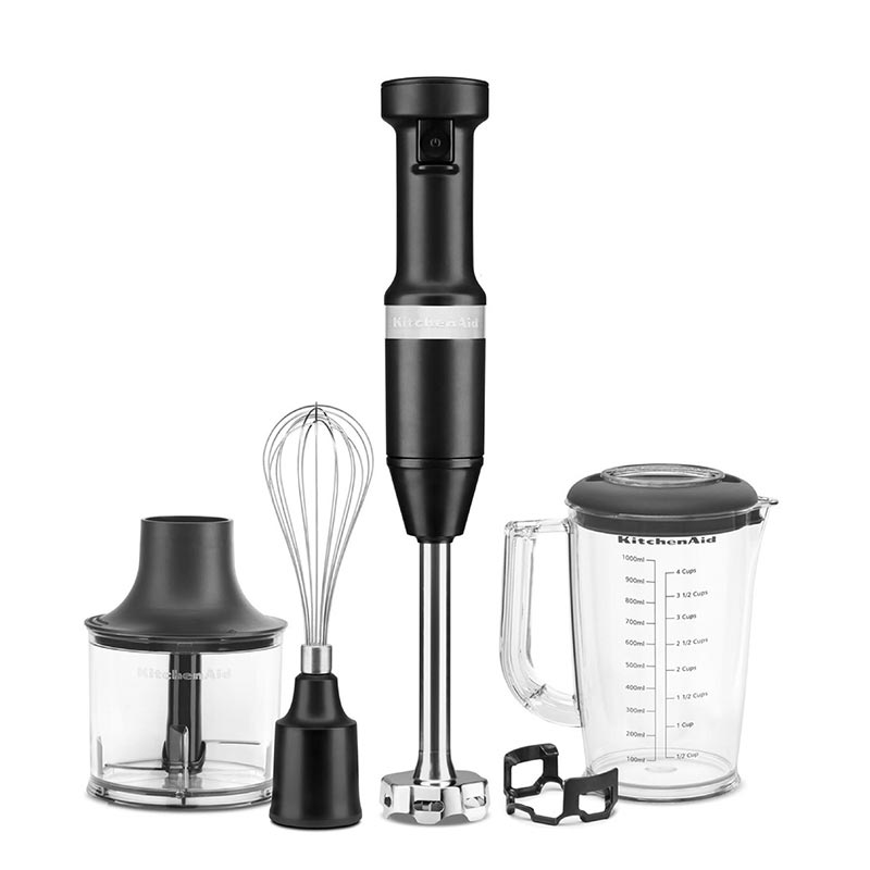 Kitchenaid Aksesuarli El 5khbv83ebm Siyah Blenderi Mat