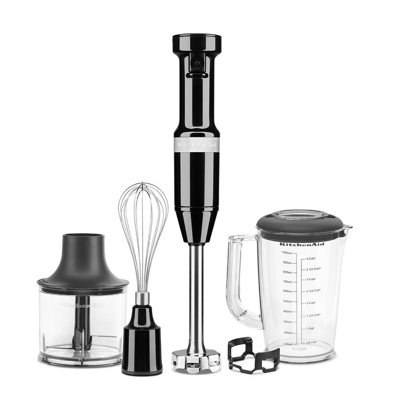 Kitchenaid Aksesuarli El Siyah Blenderi 5khbv83eob