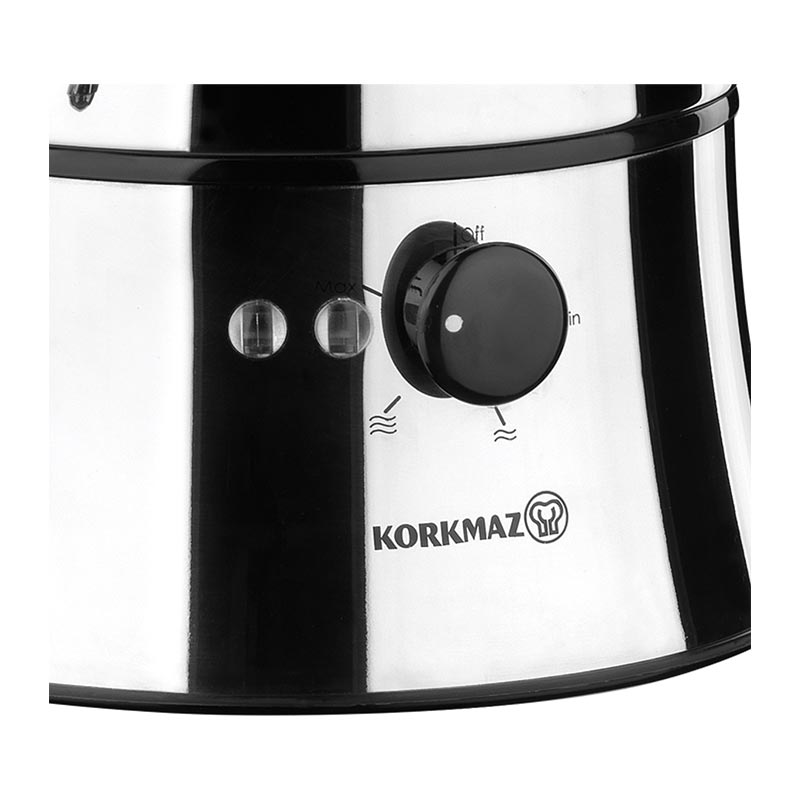 Korkmaz Nostan Semaver, 2.8 L, Inox — Korkmaz — Görsel 2