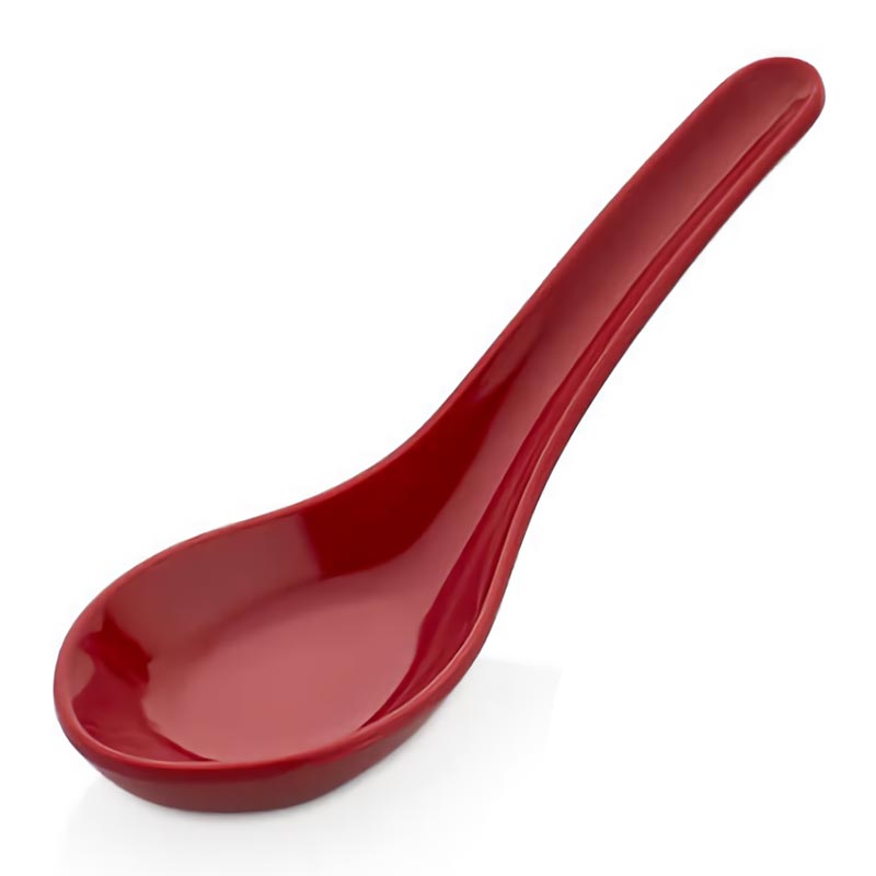 Külsan Thermoset Lokmalık, Minimal, Kaşık Model, 4.5x13 cm, 15 ml, Kırmızı — Külsan Thermoset — Görsel 1