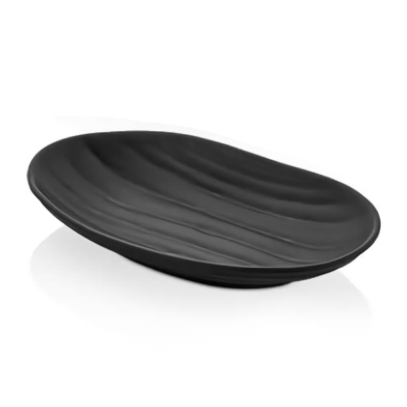 Kulsan Thermoset Tabak Elips 23x14 5 Cm Siyah