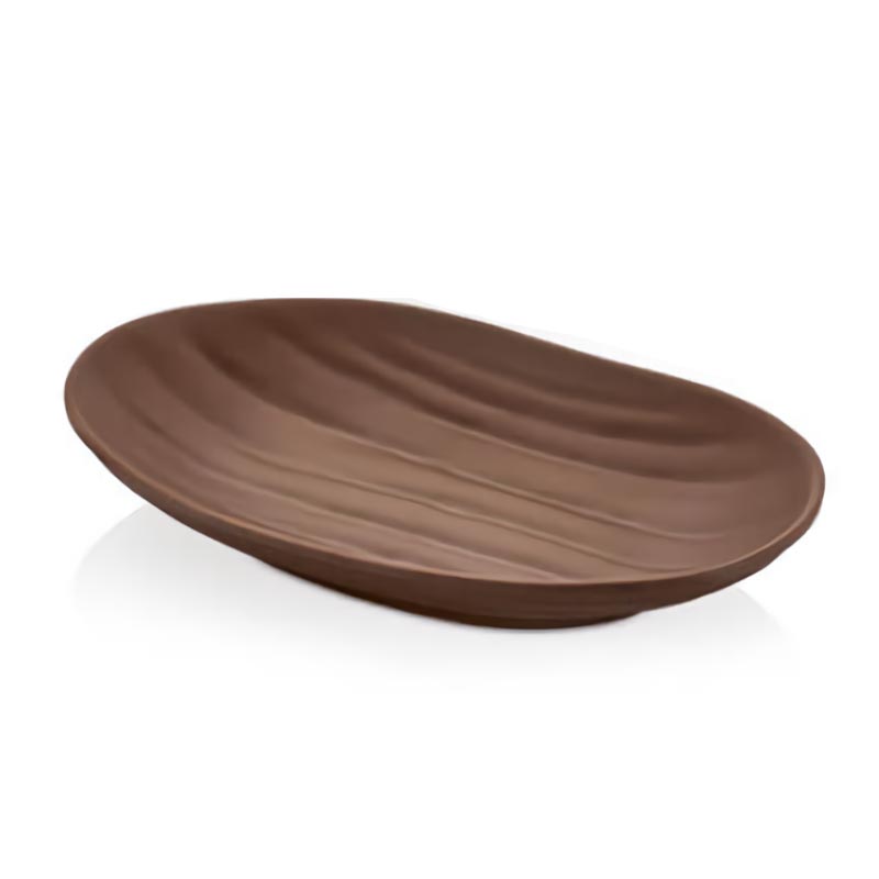 Kulsan Thermoset Tabak Elips 23x14 5 Cm Kahverengi