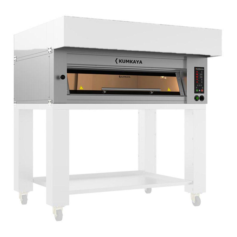 Kumkaya Moduler Tek EF-12080 Katli Fırın Elektrikli