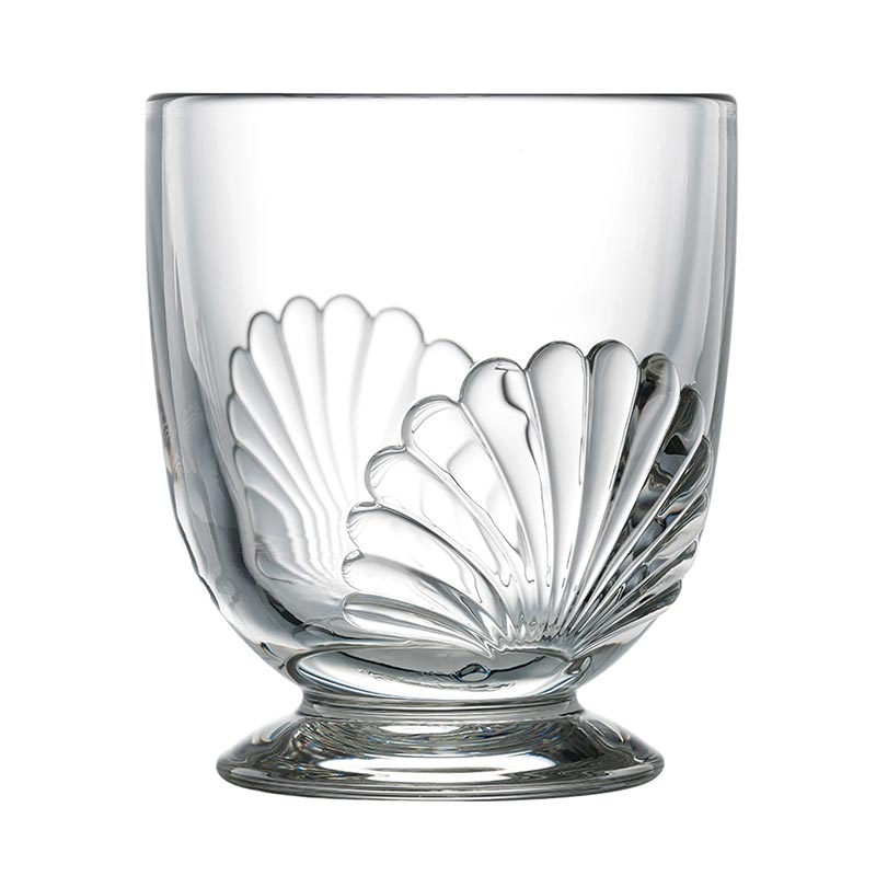 La Rochere Belle ıle Kabuk Desenli 320 Cam Bardak Ml