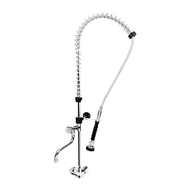 Liva Ara Musluklu Tezgaha Monte Dus Sprey Unitesi GAZ-003 Cift Su Girisli