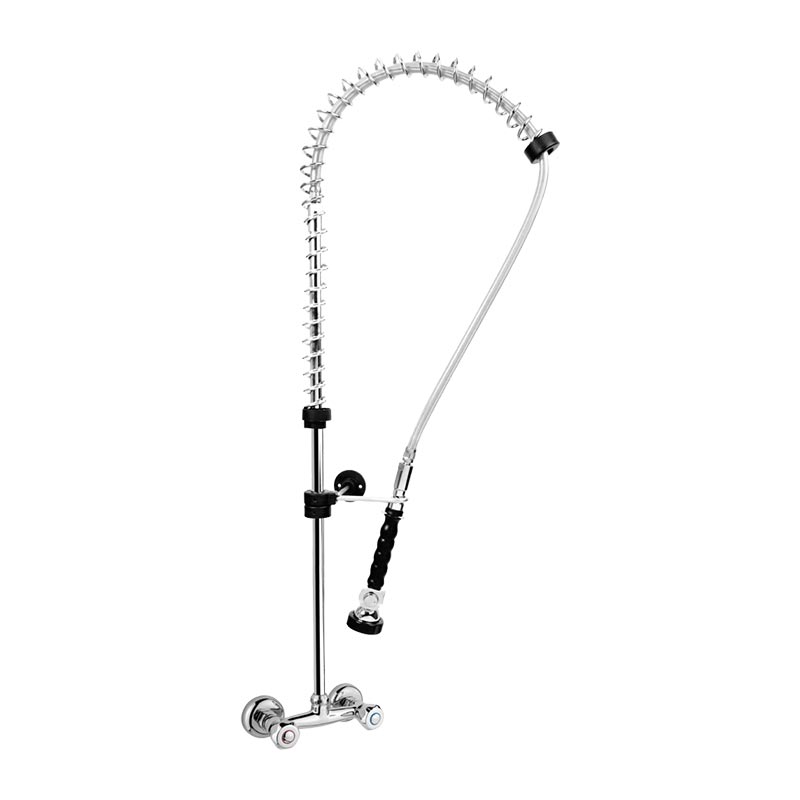 Liva Duvara Monte Dus Sprey Unitesi Cift Su GAZ-009 Girisli Ara Musluklu