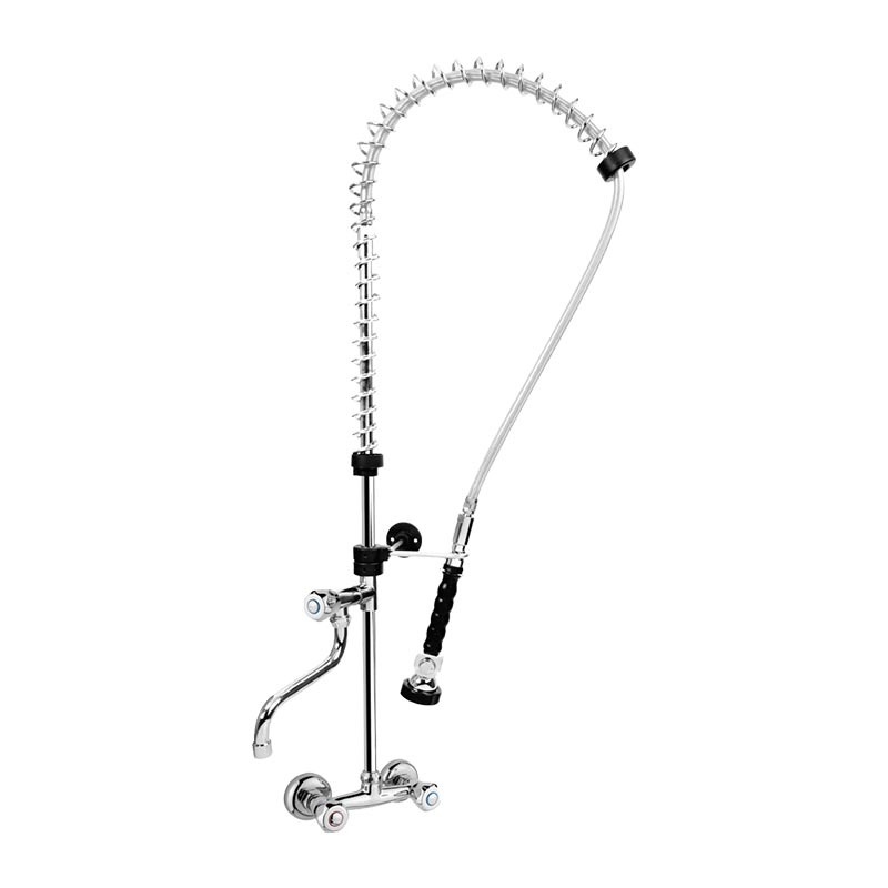 Liva Ara Musluklu Duvara Monte Dus Sprey Unitesi GAZ-011 Cift Su Girisli