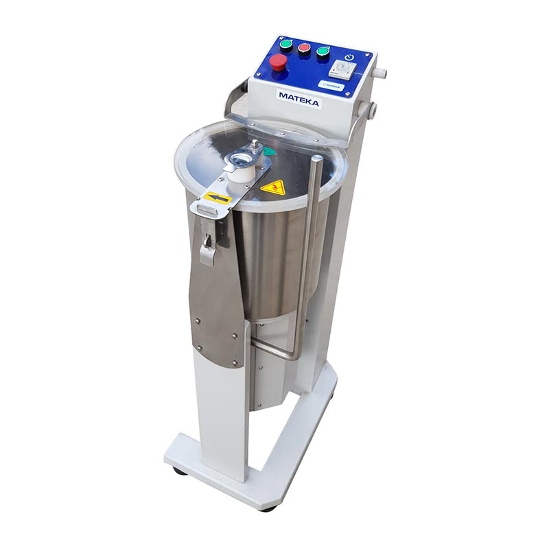 Mateka GPD 300 T Gıda Parçalama Cutteri, Devirmeli, 2 Hız, 20 L, 380V — Mateka