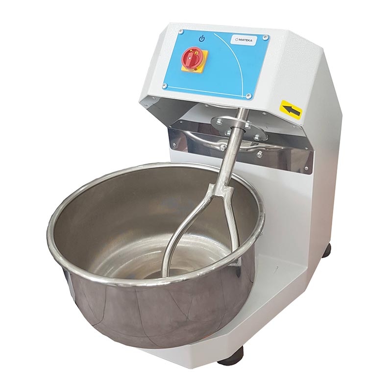 Mateka HYM 500KDT Kapaklı Hamur Yoğurma Makinesi, 2 Hız, 30 kg, 380V — Mateka — Görsel 1