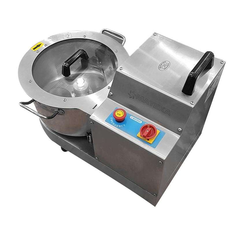 Mateka ZRH 360SM Gıda Parçalama Cutteri, 19 L, 220V — Mateka