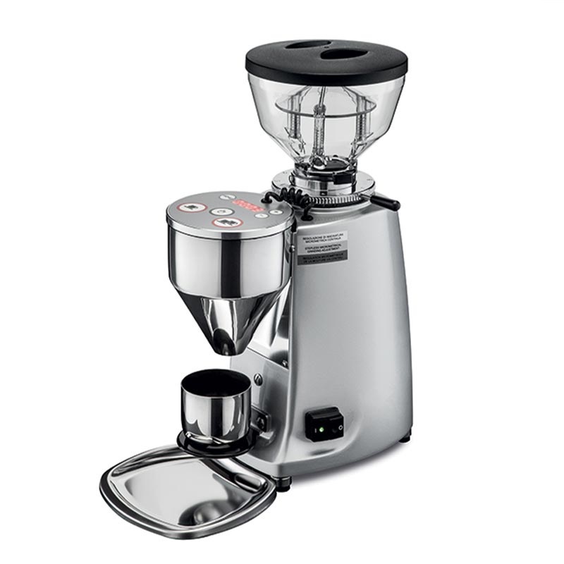 Mazzer Mini Filter On Demand Filtre Kahve Degirmeni Gumus