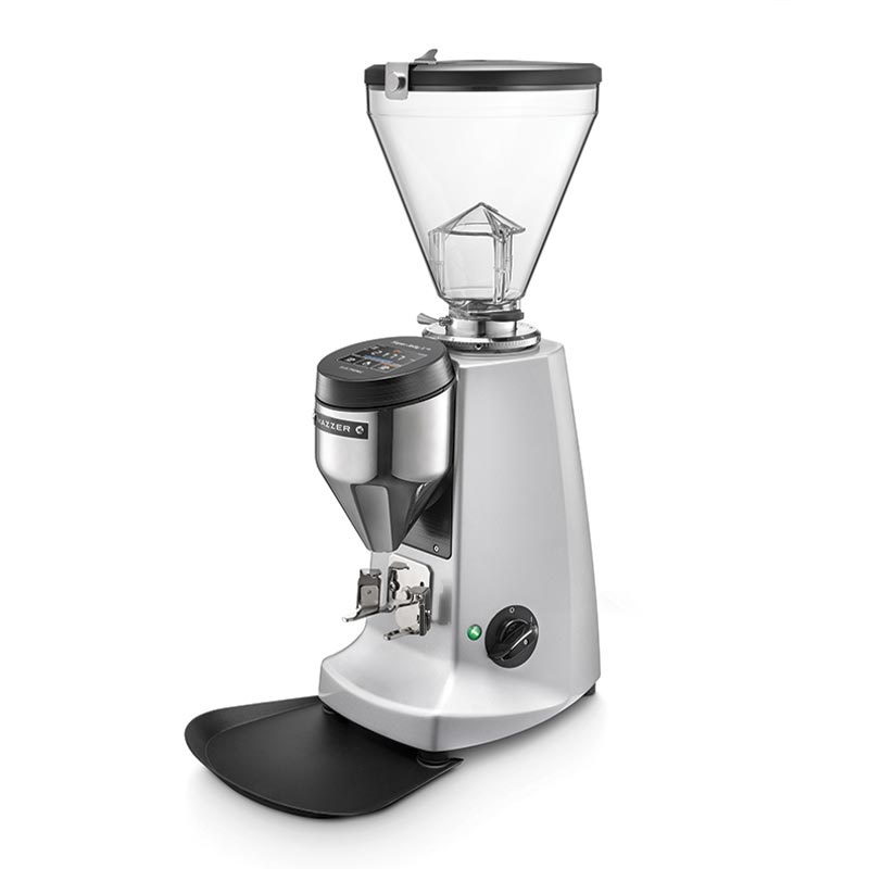 Mazzer Super Jolly Up Electronic V Kahve Degirmeni Gumus