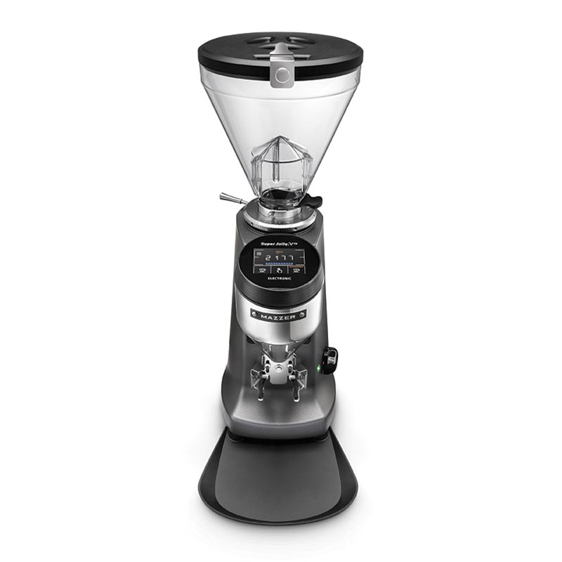 Mazzer Up Electronic Kahve Degirmeni V Super Jolly Siyah