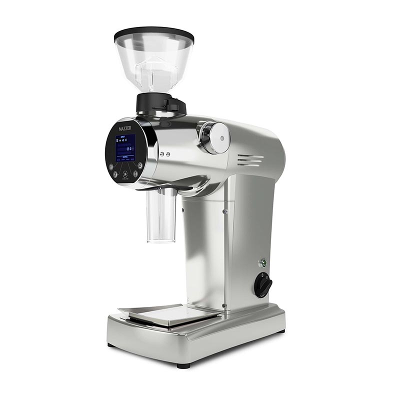 Mazzer Electronic Kahve Degirmeni Gumus Zm