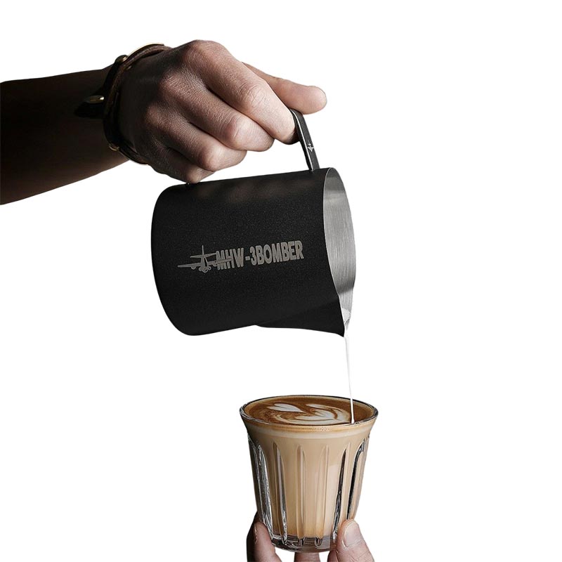 MHW-3Bomber P5033B Süt Potu Pitcher, 600 ml, Mat Siyah — MHW-3Bomber — Görsel 3