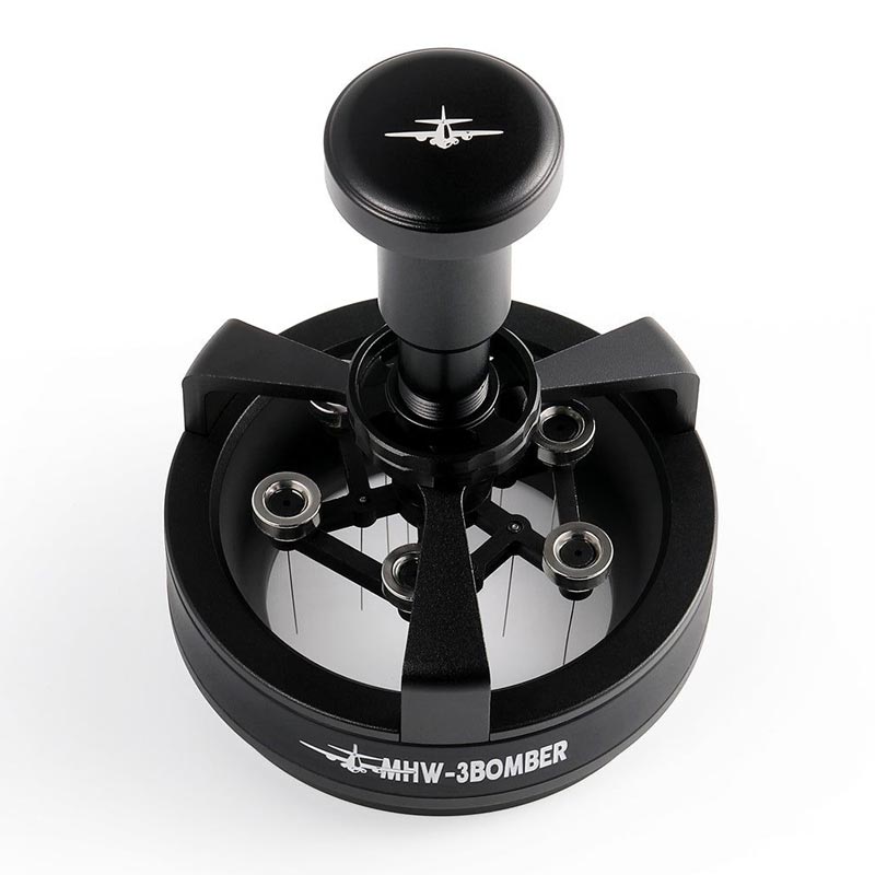 MHW-3Bomber T5849-OS İğneli WDT Kahve Dağıtıcı, 58.35 mm, Siyah — MHW-3Bomber — Görsel 4