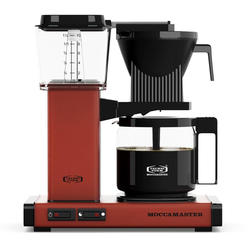 Moccamaster Ao Filtre Kahve KBG-741 Makinesi Tugla Kirmizisi