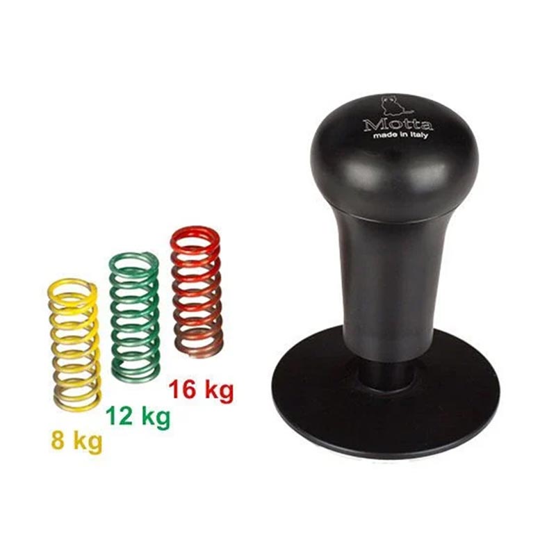 Motta 02070/58 Yaylı Dinometrik Tamper, 58 mm — Motta