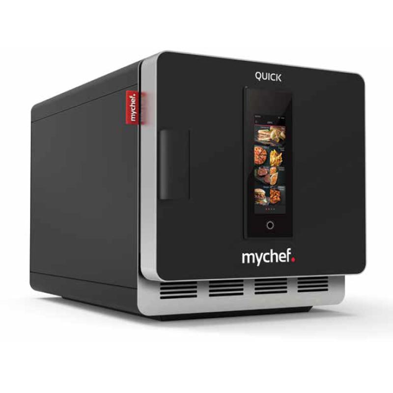 Mychef Quick 1T Katalizörlü Hızlı Pişirme Fırını, Siyah — Mychef — Görsel 2