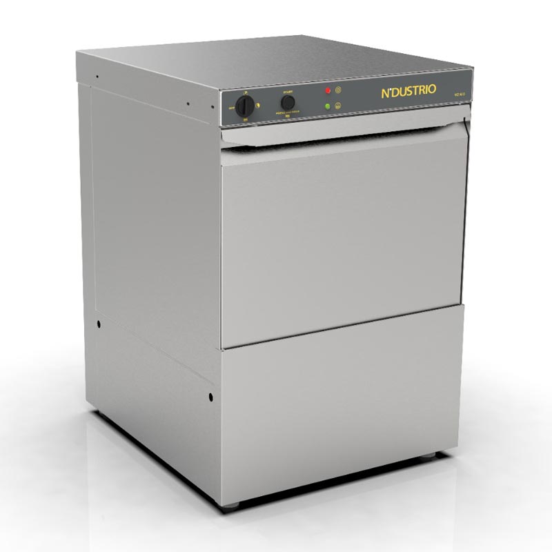 Ndustrio Bardak Yıkama Makinesi 40 Sepet Saat Kapasiteli WZ-40 Drenaj Pompalı D