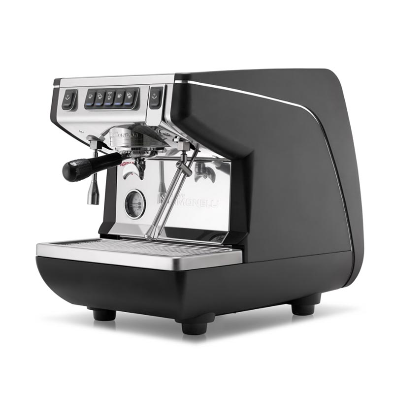 Nuova Appia Life Tall Cup Espresso Kahve Makinesi 1 Gruplu Simonelli Siyah