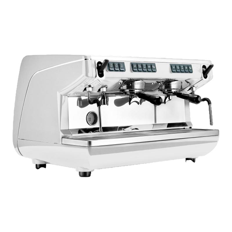 Nuova Appia Life Tall Cup Tam Espresso Kahve Makinesi Gruplu 2 Simonelli Otomatik Beyaz