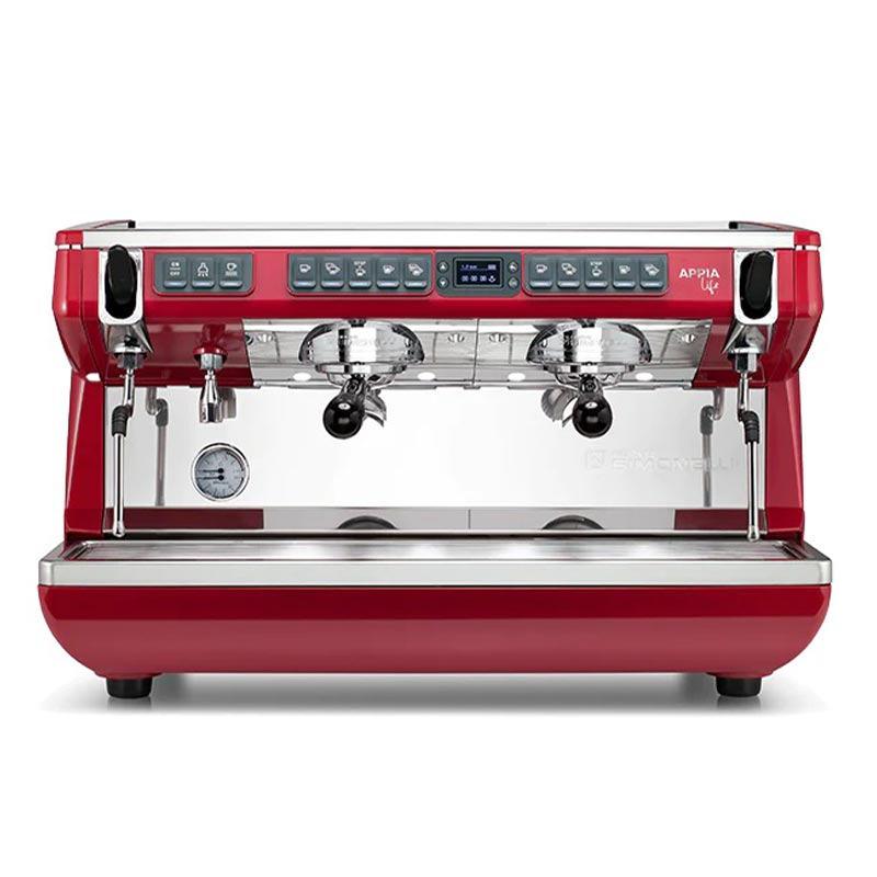 Nuova Appia Life Xt Tall Cup Tam Espresso Kahve Makinesi Gruplu 2 Kirmizi Simonelli Otomatik