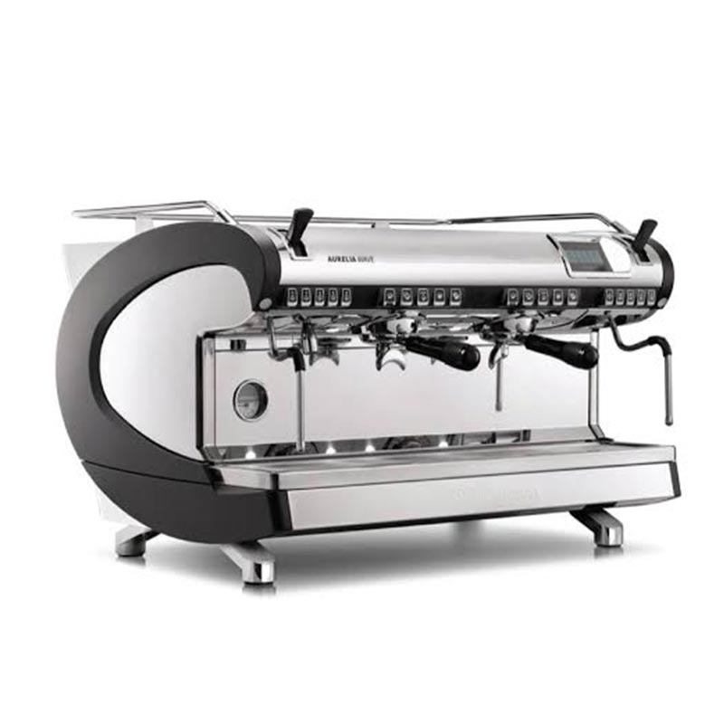 Nuova Simonelli Aurelia Siyah Otomatik Wave Tam Espresso 2 Kahve Makinesi Gruplu