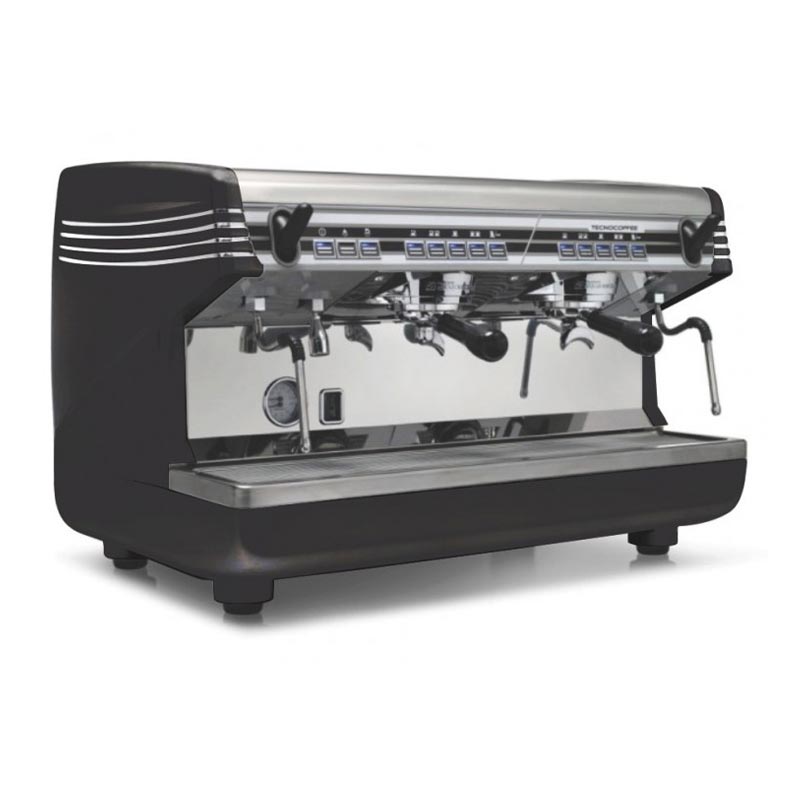 Nuova Tecnocoffee Appia Siyah Otomatik ıi Tam Espresso Kahve Makinesi 2 Gruplu Simonelli By