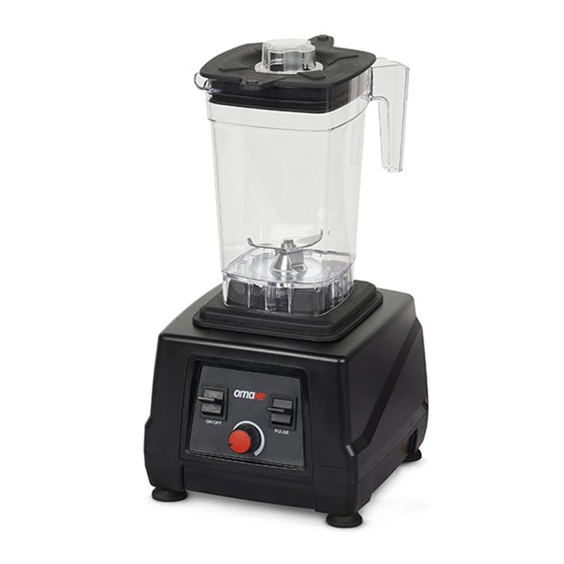 Omake BLE15.E11 Buz Kırıcı Manuel Bar Blender, 2 L, 2200 W, Siyah — Omake