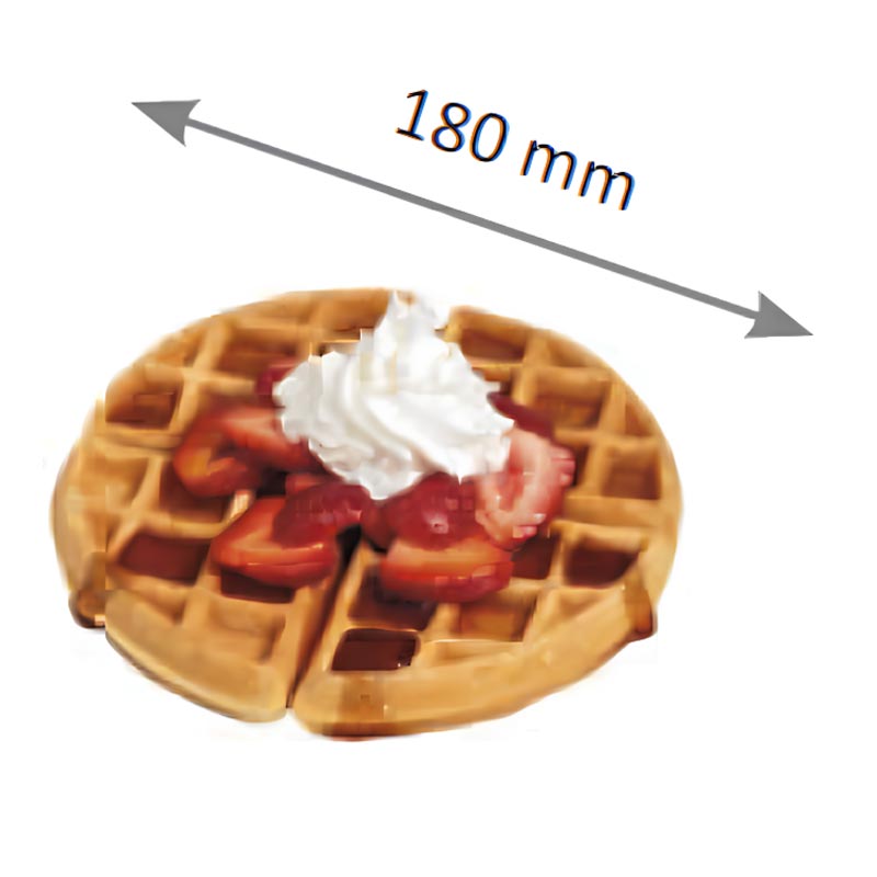 Omake WFL.01 LPK Kare Waffle Kalıp Takımı — Omake — Görsel 2