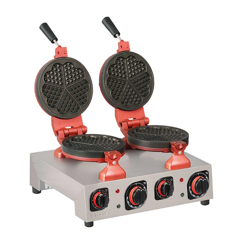 Omake E22 Z5f Elektrikli Zamanlayicili Cicek WFL-01 Ciftli Waffle Makinesi