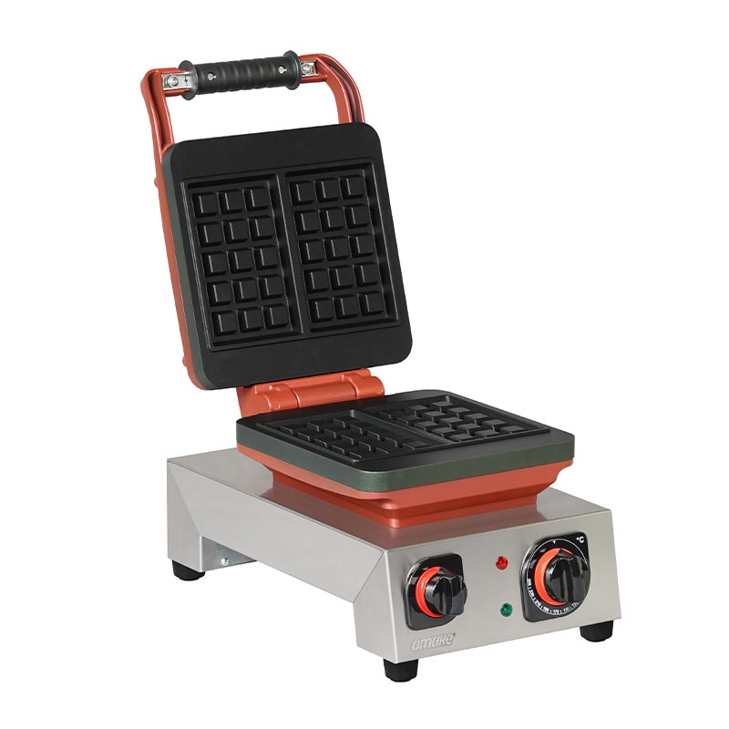 Omake E12 Z5f Kare Model Zamanlayicili Waffle WFL-21 Makinesi Manuel Elektrikli