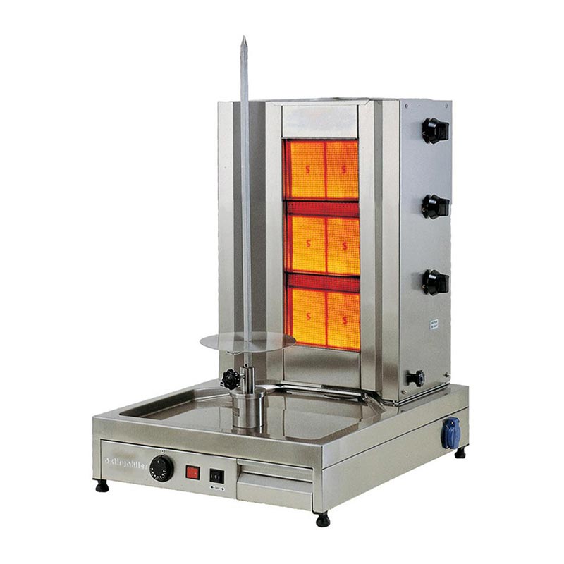 Oztiryakiler Model Alttan Motorlu Doner Ocagi 3 Gazli Gud W