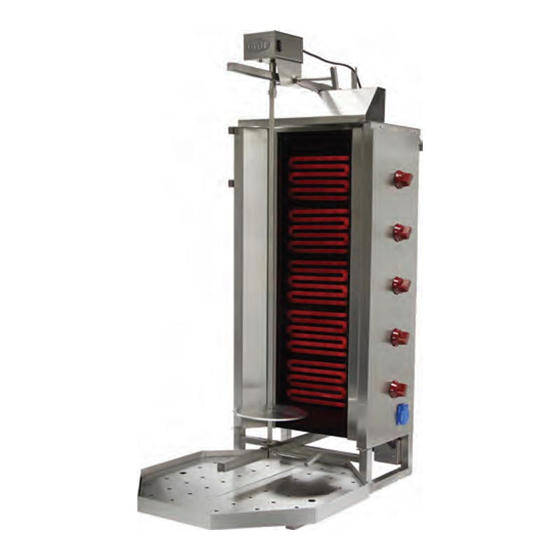 Oztiryakiler Ustten Motorlu Doner Ocagi 5 5e Radyanli Model Elektrikli