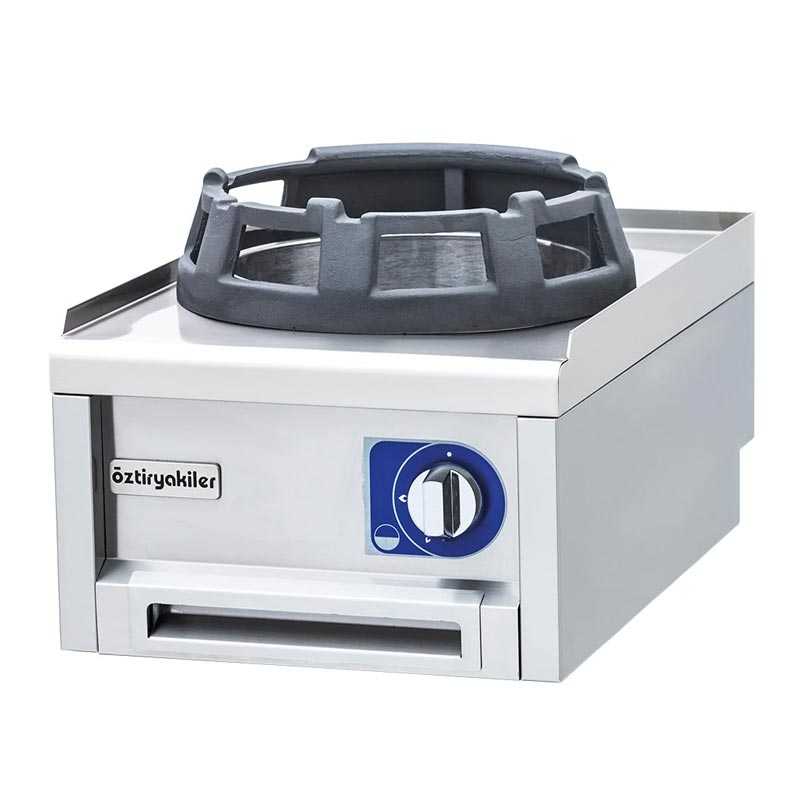 Öztiryakiler 600 Seri Set Üstü Wok Ocak, 40x60x26 cm, Gazlı — Öztiryakiler