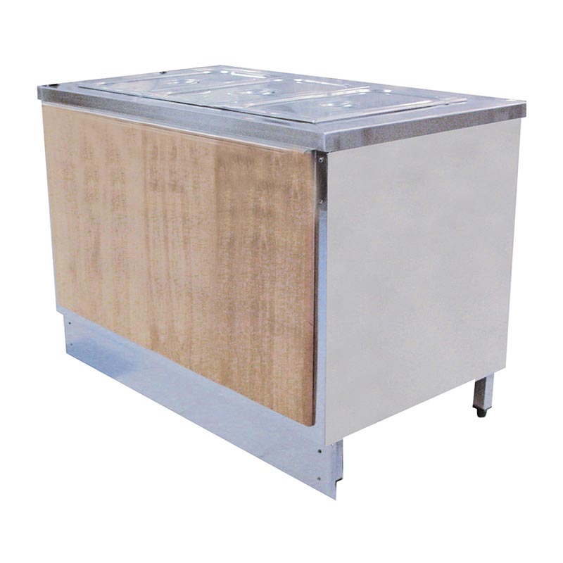 Öztiryakiler Ahşap Kaplamalı Sıcaklık Dolaplı Servis Bankosu, GN 1/1-200 mm — Öztiryakiler — Görsel 1