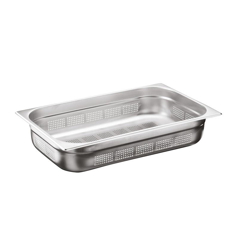 Öztiryakiler GN 1/1-65 mm Delikli Gastronorm Küvet — Öztiryakiler