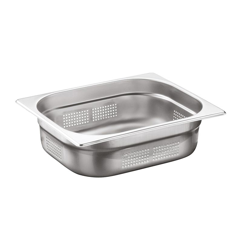 Öztiryakiler GN 1/2-200 mm Delikli Gastronorm Küvet — Öztiryakiler