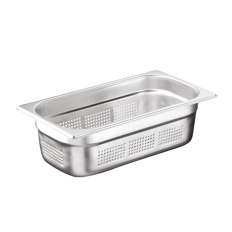 Öztiryakiler GN 1/3-40 mm Delikli Gastronorm Küvet — Öztiryakiler