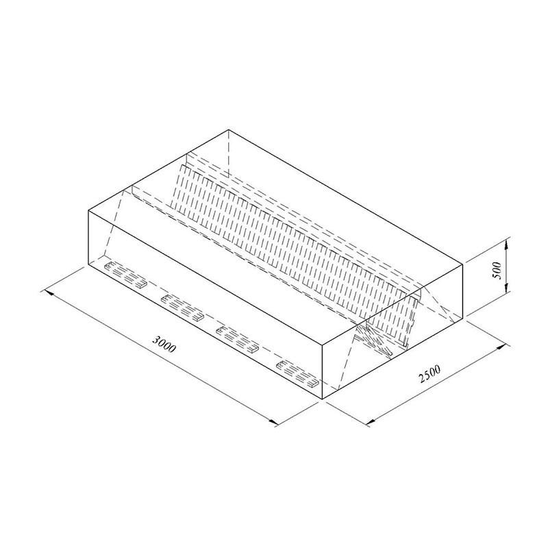 Oztiryakiler Kutu Tip Filtreli Cift 300x250 Cidar Davlumbaz Cm