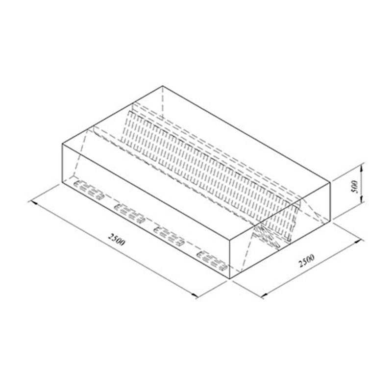 Oztiryakiler Tip Filtreli Cift Cidar 250x200 Davlumbaz Cm Kutu